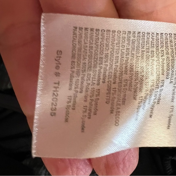 10th House Purple contemporary dance Unitard costume small adult with Hood - Picture 14 of 15